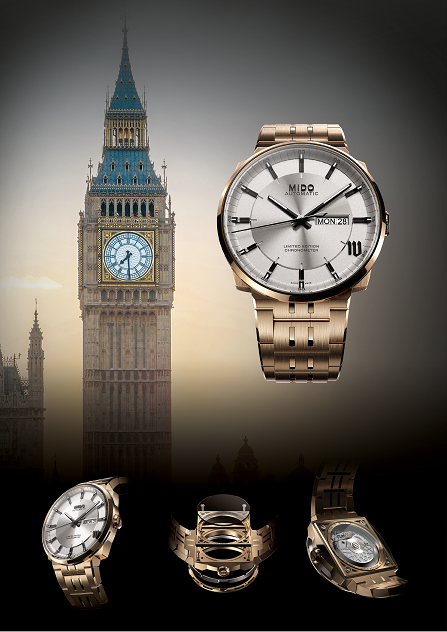 Inspiration Big Ben pour la nouvelle Mido