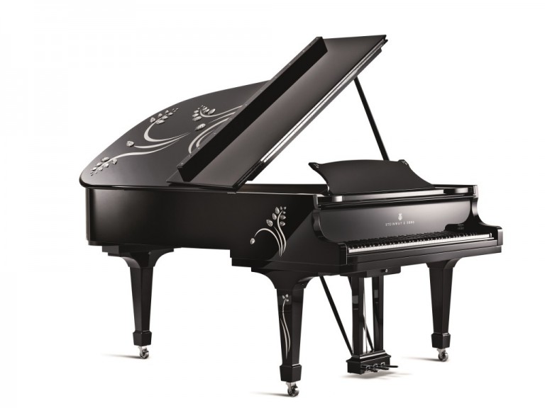 Steinway Heliconia designed by lalique