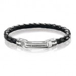 BRACELET PSG THOMAS SABO CUIR EMAILLE NOIR 179€