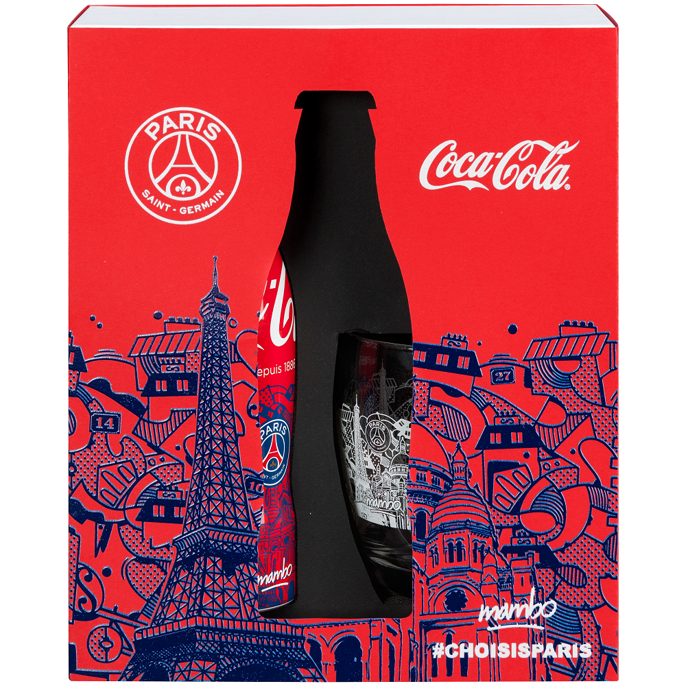 Edition collector : Coca-Cola X Paris Saint Germain - Capsule Collections