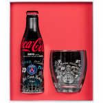 Coca Cola PSG édition collector COFFRET NOIR OUVERT