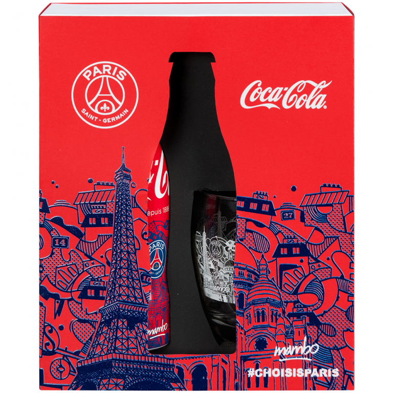 Edition collector : Coca-Cola X Paris Saint Germain