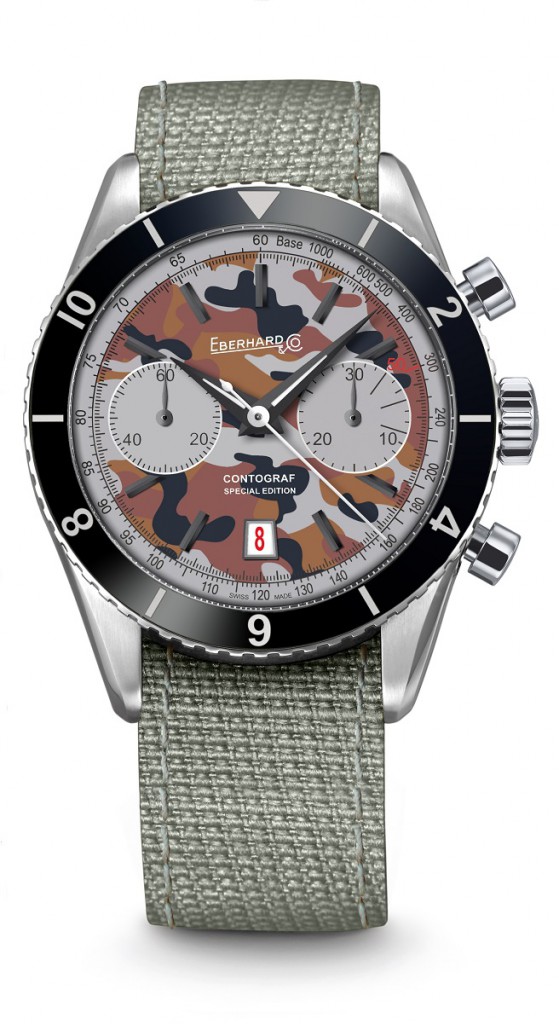 Édition très limitée du Contograf Camouflage EBERHARD & CO