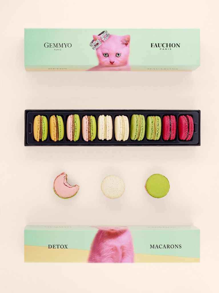 Ecrin macarons Gemmyo x Fauchon