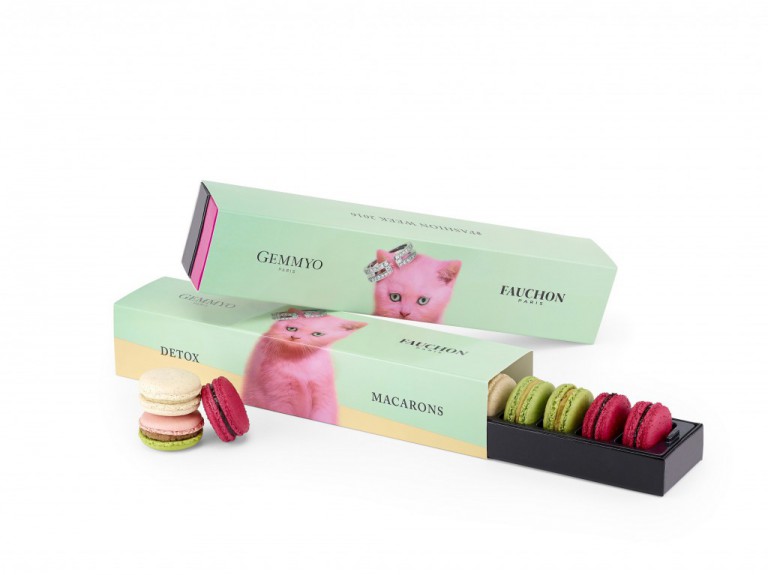 Ecrin macarons Gemmyo x Fauchon