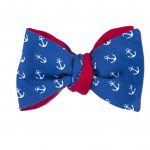 CINABRE_noeud papillon_noirmoutier_ancres_marines_bleu_85€