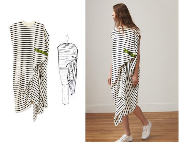 La Marinière se drape chez Petit Bateau !