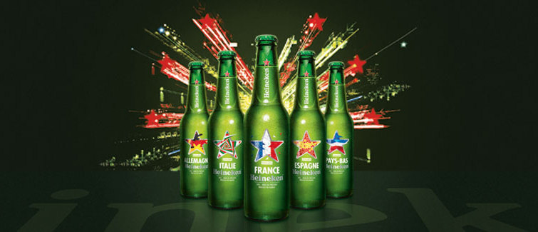 Heineken dévoile sa collection Countries Edition