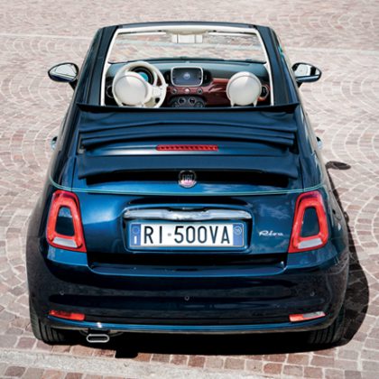 Édition exclusive Fiat 500 Riva
