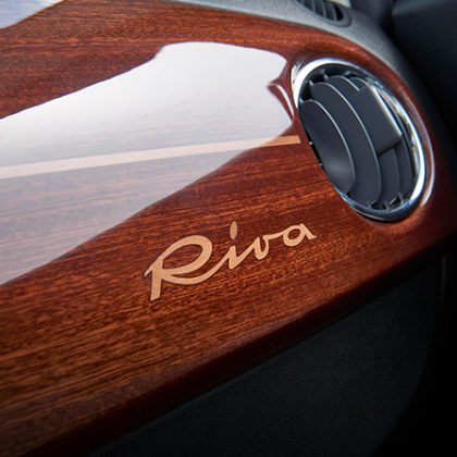 Édition exclusive Fiat 500 Riva tableau de bord