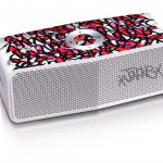 LG x JonOne Enceintes Portable P5 Rouge et rose