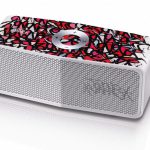 LG x JonOne Enceintes Portable P5 Rouge et rose