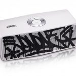 LG x JonOne Enceintes Portable P5 Noir et blanc