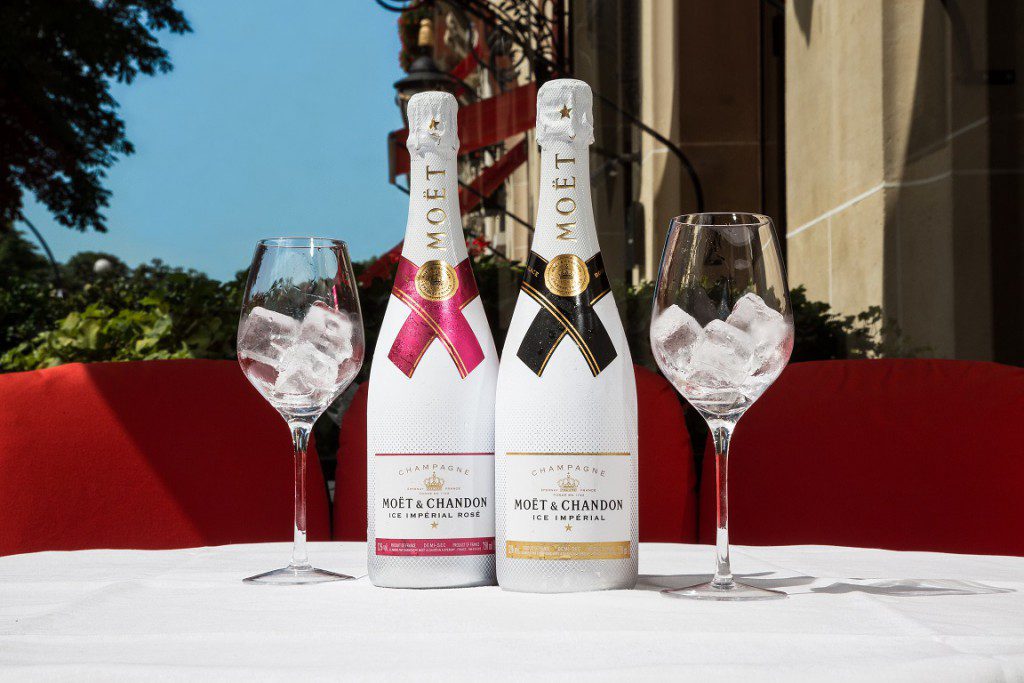 Moët Ice Impérial et Moët Ice Impérial Rosé x Plaza Athénée