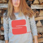 SWEAT GRIS BE PARISIAN_LBM PARIS Sport S Rouge