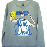 SWEAT GRIS BE PARISIAN_LBM PARIS_Mood Rive Droite