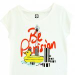 TSHIRT BLANC_BE PARISIAN_LBM PARIS_BUREN