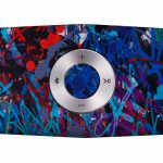 LG x JonOne Enceintes Portable P5 bleues