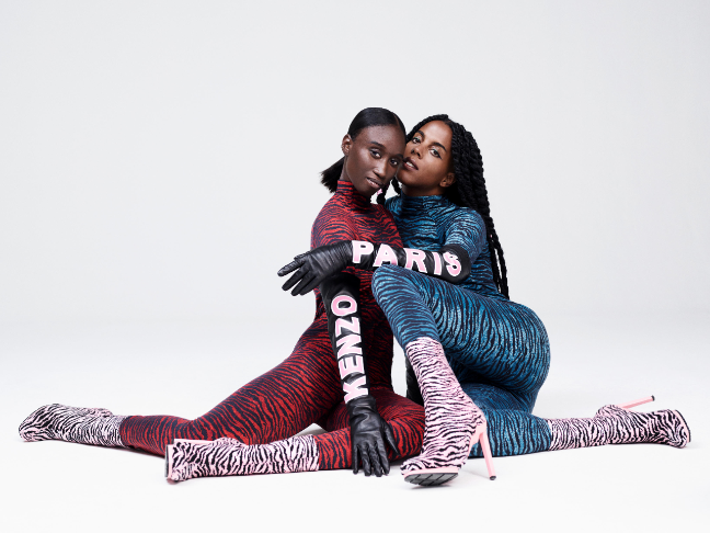 Premiers visuels H&M x Kenzo