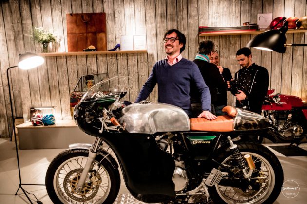 Tendance Roadster présente sa dernière création : la Royal Enfield Continental Circus.