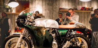 Tendance Roadster présente sa dernière création : la Royal Enfield Continental Circus.