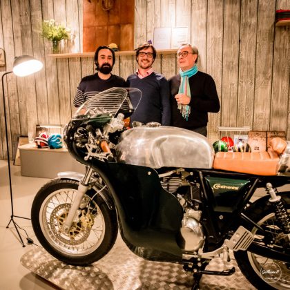 Tendance Roadster présente sa dernière création : la Royal Enfield Continental Circus.