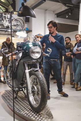 Tendance Roadster présente sa dernière création : la Royal Enfield Continental Circus.