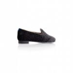 Mini Emile cuir galuchat noir