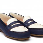 RG_mocassins JM Weston_veau grainé marine et blanc 525e (3)