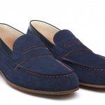 RG_mocassins JM Weston_veau velours marine 525e (3)