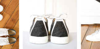 Baskets M. Moustache x émoi émoi