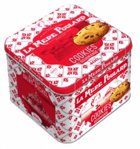 COFFRET FER COOKIES COLLECTOR DECOR FAIENCE