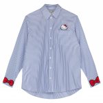 ASOS x Hello Kitty Stripe Shirt With Pocket and Cuff Embroidery 1147041 £45 w.c. 09.10.17