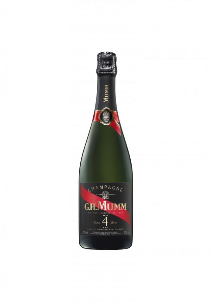 Bouteille Mumm 4 édition limitée