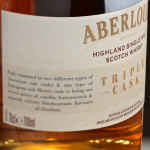 Close up Aberlour Triple Cask