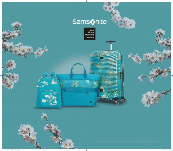 Collection capsule Samsonite x Van Gogh Museum