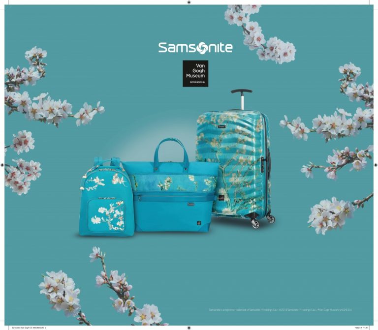 Collection capsule Samsonite x Van Gogh Museum