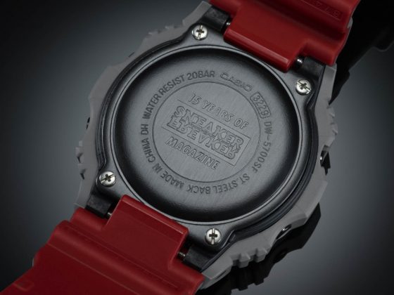 Sneaker Freaker x G-SHOCK « Redback » DW-5700