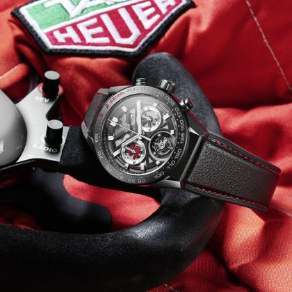 Carrera Heuer 02 Tourbillon Edition Spéciale Ayrton Senna