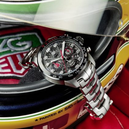 Carrera Heuer 02 Tourbillon Edition Spéciale Ayrton Senna