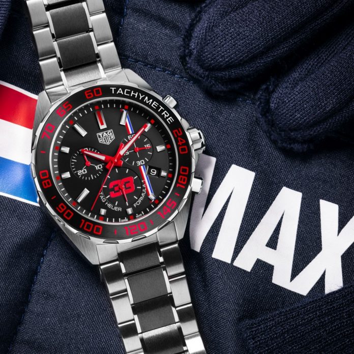 Edition limitée Tag Heuer x % Max Verstappen