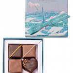 Coffret ouvert 4 chocolats La Maison du Chocolat