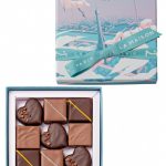 Coffret ouvert 9 chocolats La Maison du Chocolat