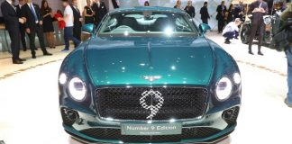 Edition limitée Bentley coupé Continental GT numéro 9