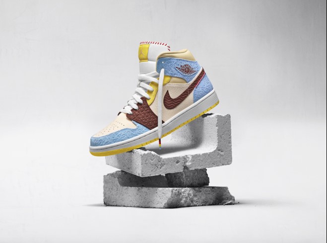 « FlyEase » Air Jordan avec Maison Château Rouge