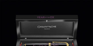 Édition limitée Caran d'Ache, « Year of the Ox »