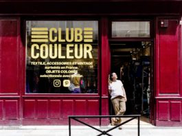 Devanture Pop-Up Store Club Couleur