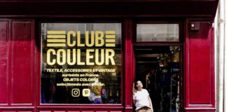 Devanture Pop-Up Store Club Couleur