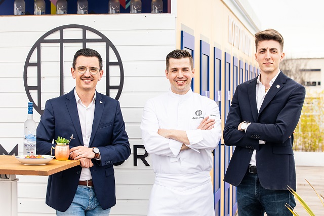 Martin Simolka Florian Domas Florian Henry Molitor Rooftop Grey Goose Chef Restaurant