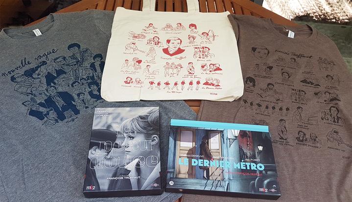 Tote bag Carlotta Films X Nathan Gelgud François Truffaut